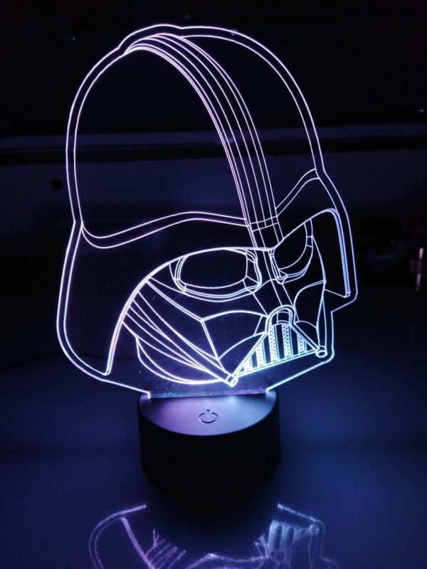 Lámpara 3D Star Wars - Darth Vader - Image 4
