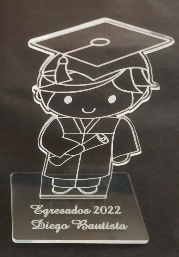 Graduaciones  - Graduados y Birrete con texto personalizado