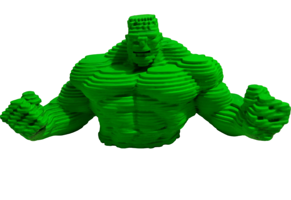 Figura 3D Superhéroes - Hulk